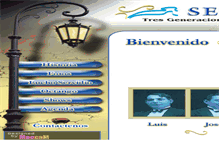 Tablet Screenshot of luchoservidio.com
